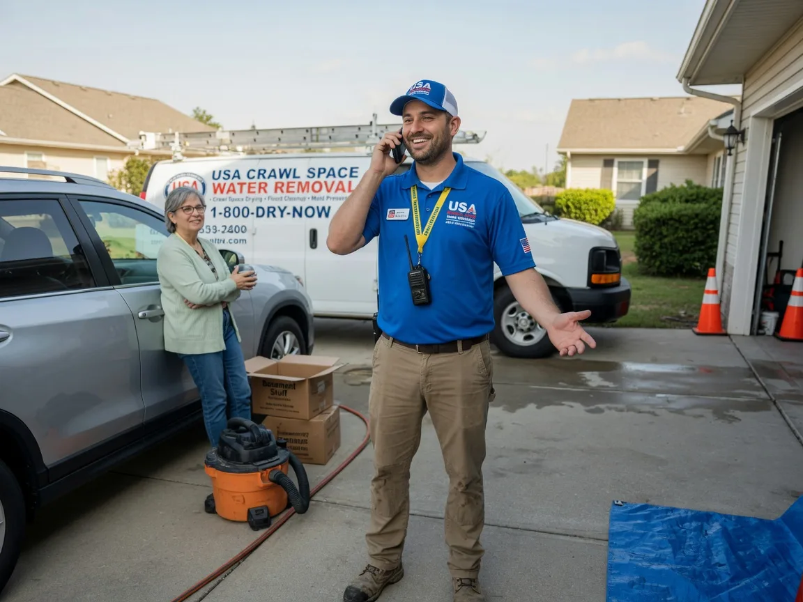 Crawl Space Water Removal Pine Mountain, GA FAQs
